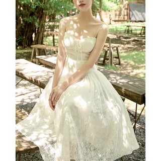 ĐẦM MIDI HAI DÂY CÚP NGỰC