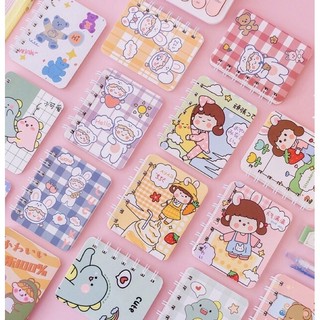 Sổ lò xo mini các loại (có dòng kẻ)