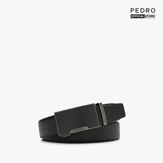 PEDRO - Thắt lưng nam da bản vừa khóa kim loại khắc logo sang trọng PM3-15940198-01