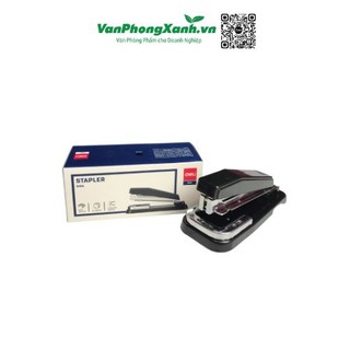 Dập ghim xoay chiều Deli 0414 (25 tờ, đạn 24/6) (Cái)