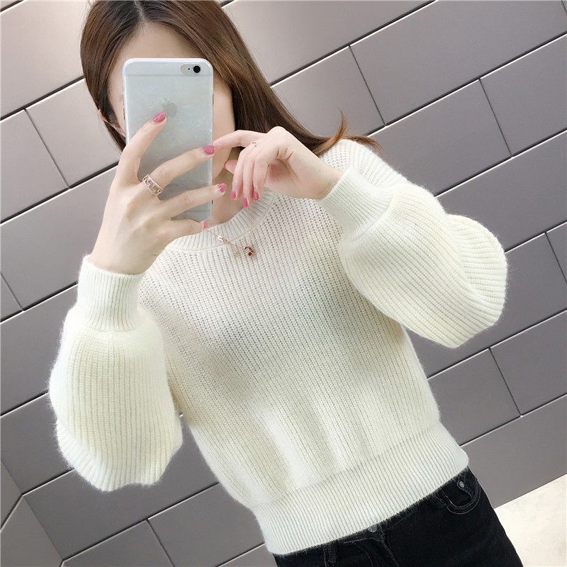 Áo Thun Nữ Dài Tay Cổ Tròn Thời Trang Hàn