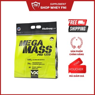 Sữa Tăng cân, MEGA MASS 1350 calo - 6lb Sữa Uống Dành Cho Người Gầy 2.7kg