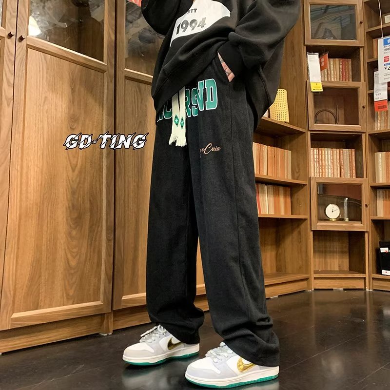 Quần Dài Ống Đứng In Chữ Thời Trang Chất Lượng Cao Cho Nam