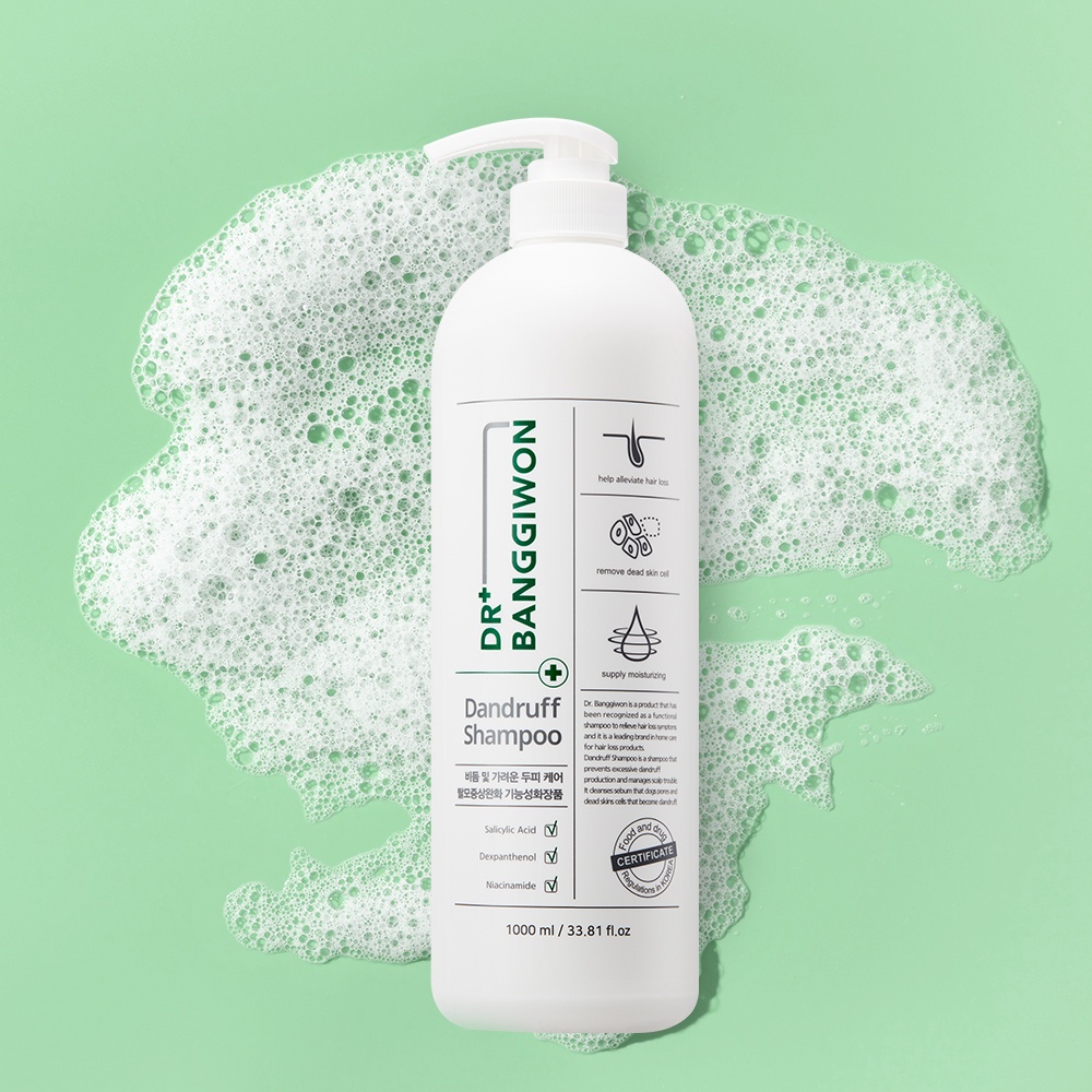 Dr.Banggiwon Dandruff Shampoo 1000ml / Anti-hair loss shampoo / Effective dandruff management