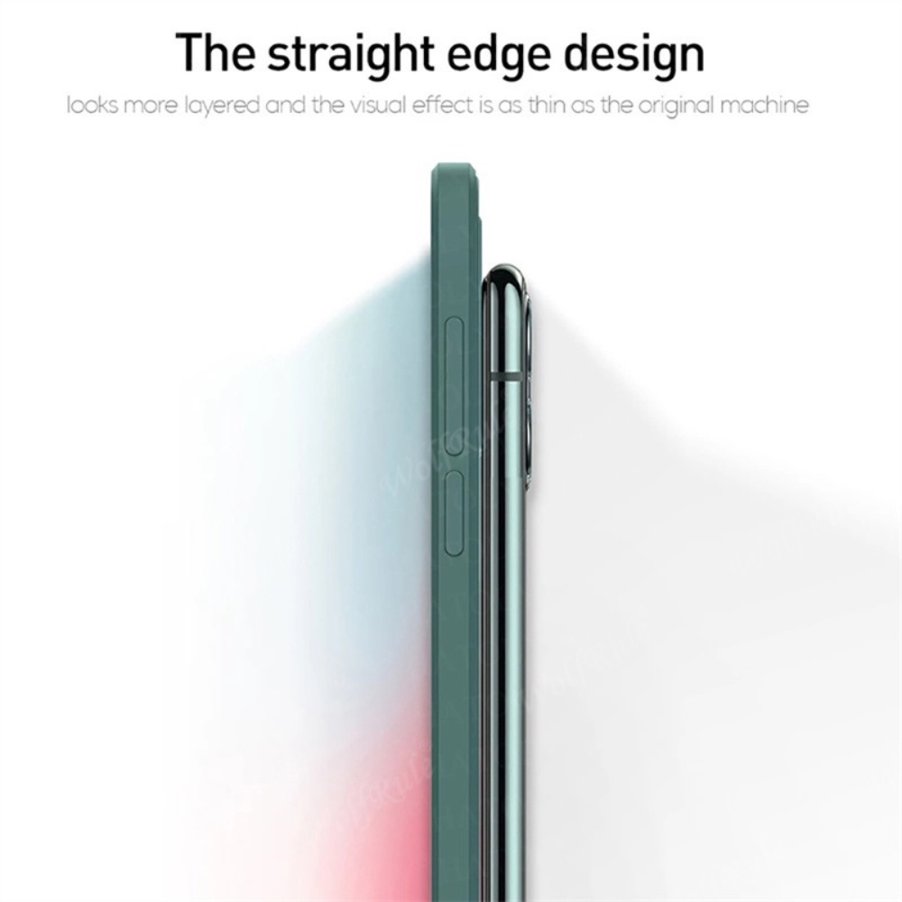 Ốp Điện Thoại Silicone Dẻo Viền Vuông Màu Kẹo Cho Xiaomi Redmi Note 12 Pro Plus 12Pro + 12Pro Note12 Note12Pro 5G