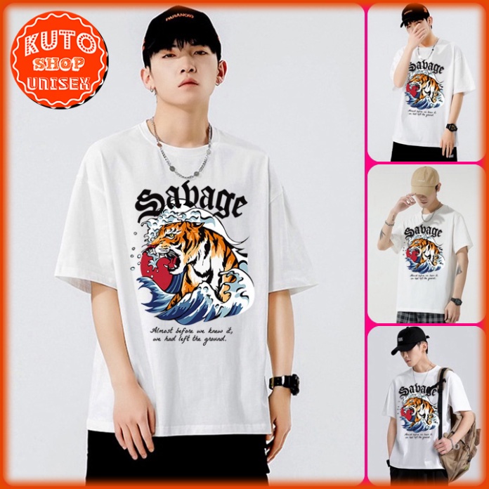 Áo Thun Tay Lỡ Local Brand SABAGE Cotton 100 Form Rộng Unisex