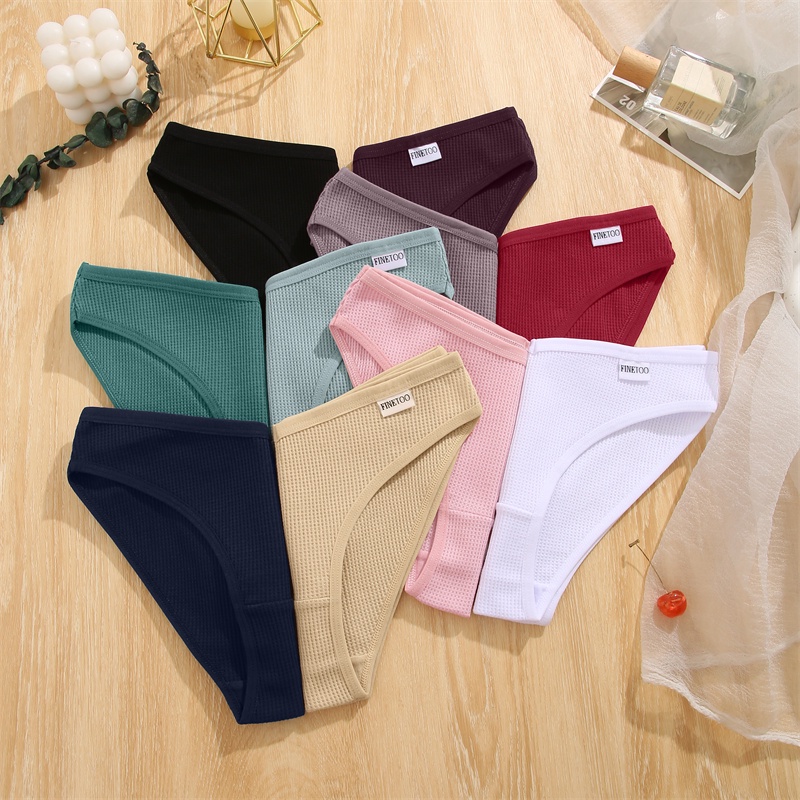 Take Talk Quần Lót Cotton Lưng Cao Chữ V Quyến Rũ Cho Nữ