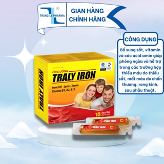 Ống uống Traly Iron bổ sung sắt