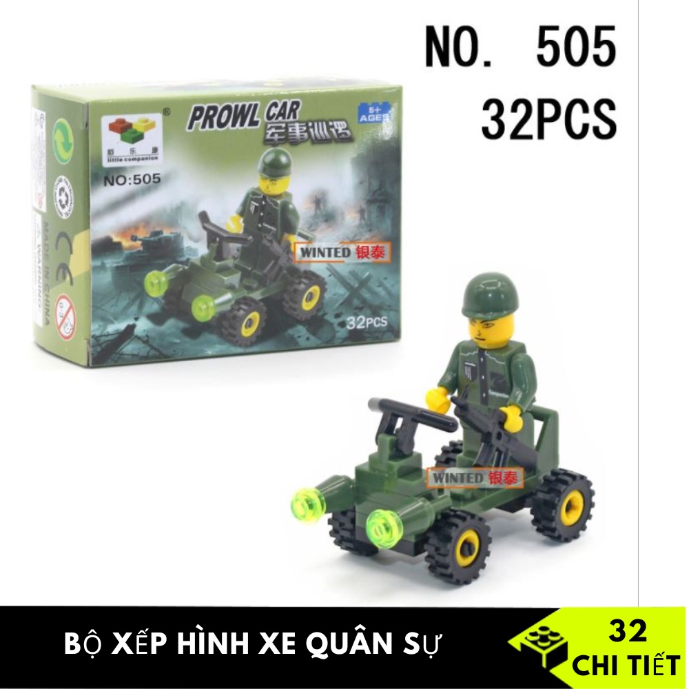 BỘ ĐỒ CHƠI LEGO XE TĂNG , lego quân đội , lego ô tô CHIẾN ĐẤU MINI 35+ CHI TIẾT