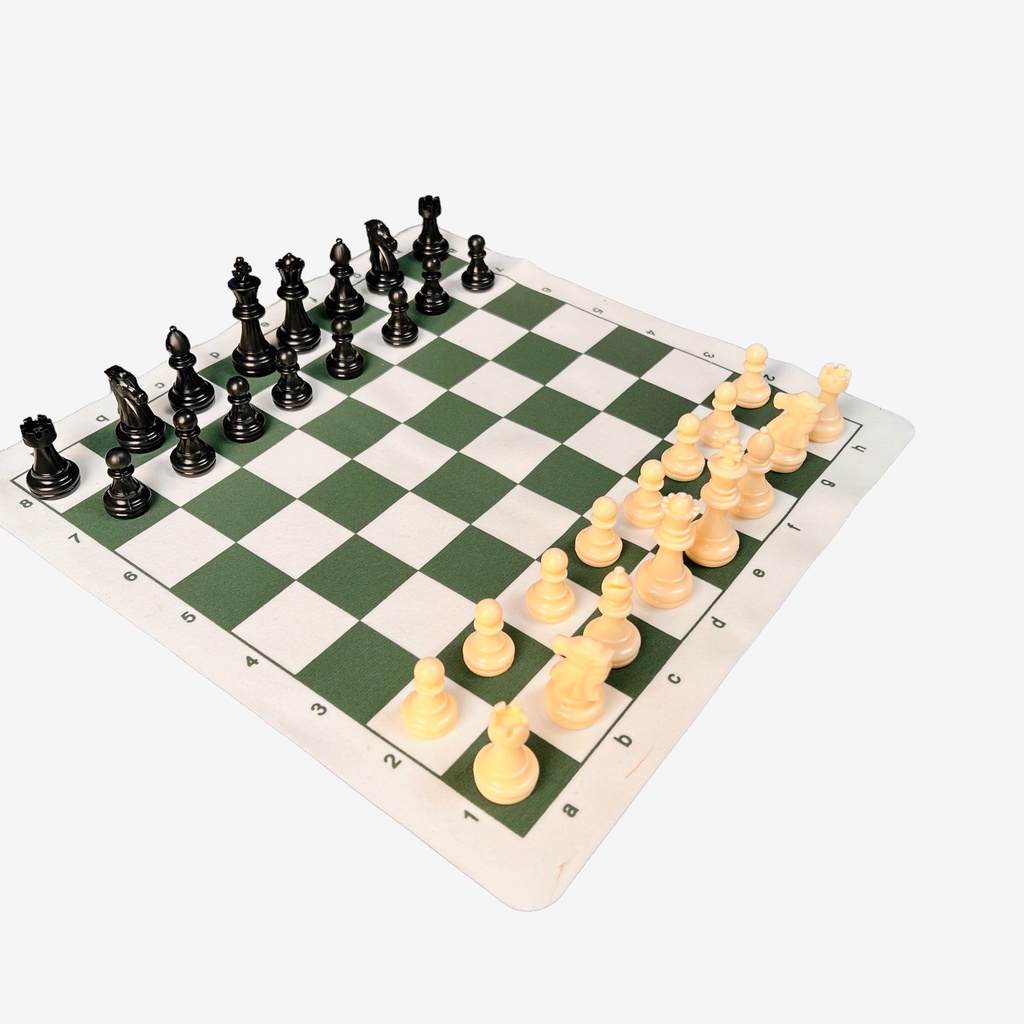 [Mới] Set 32 quân cờ vua cao cấp size chuẩn thi đấu quốc tế TomcityVN kèm bàn cờ (Có tách set)