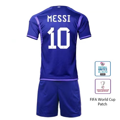 Áo Bóng Đá Tay Dài Màu Tím Số 22-23 Argentina