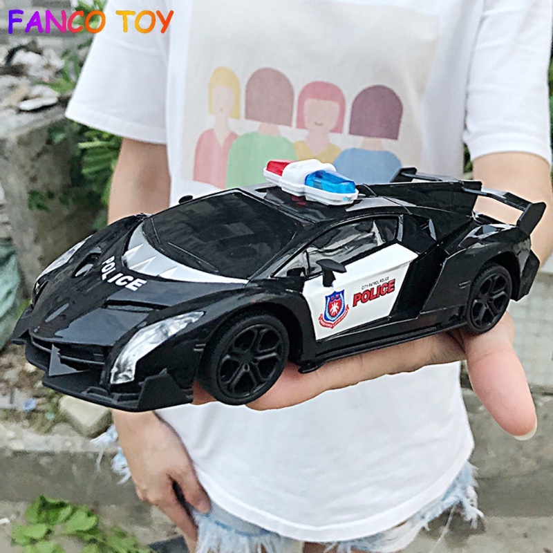 Xe Cảnh Sát Đồ Chơi Điều Khiển Từ Xa Y89  1 / 24 RC