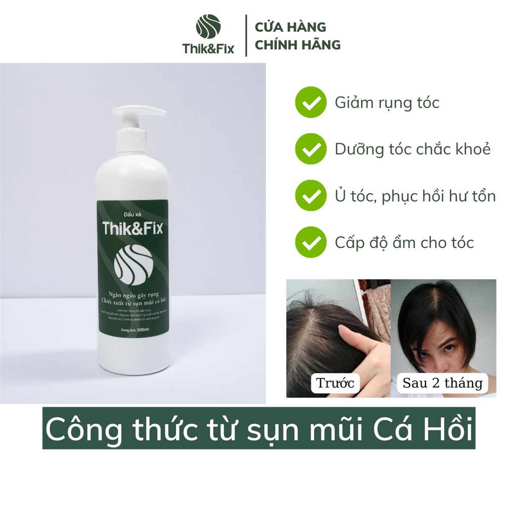 Dầu Xả Thik&Fix - Phục hồi nang tóc bị tổn thương, kích thích mọc tóc, dưỡng tóc chắc khoẻ | BigBuy360 - bigbuy360.vn