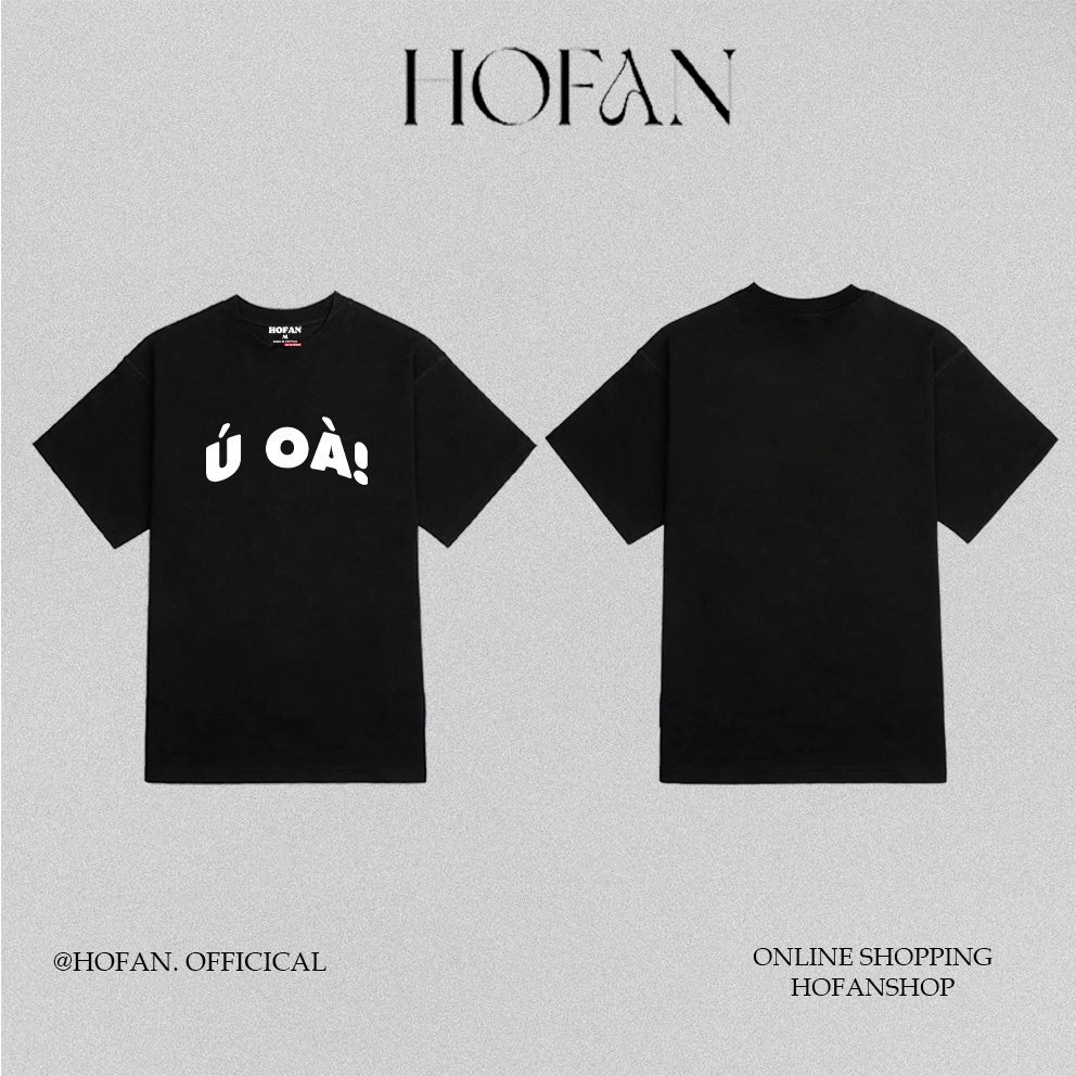 Áo thun tay lỡ unisex nam nữ trơn Ú ÒA cotton form rộng overisze nhiều màu phong cách ulzzang