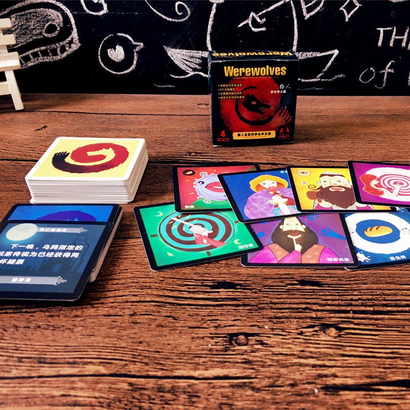 Bộ bài ma sói 55 lá và 110 lá đủ thẻ chức năng]