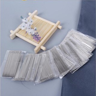 Kim khâu len sợi inox không rỉ lỗ kim to dễ xỏ chỉ , dụng cụ đan móc len cho người mới bắt đầu