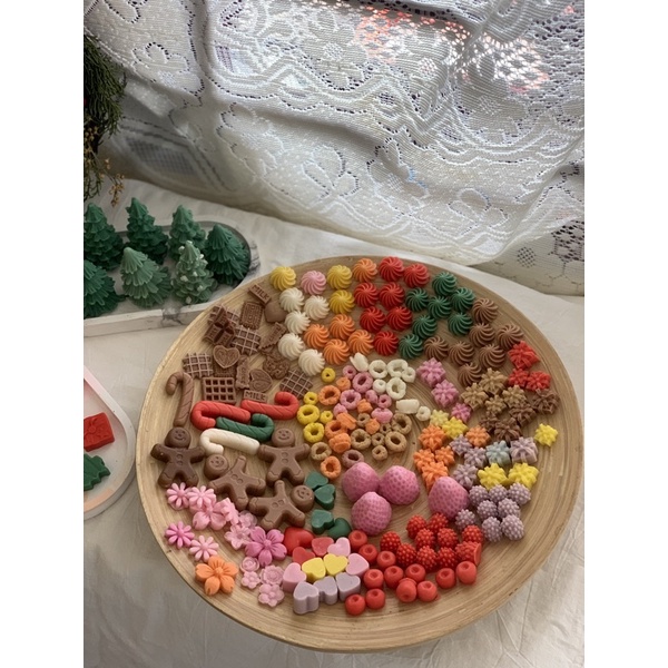 Topping trang trí giáng sinh, noel - Nguyên liệu làm nến thơm