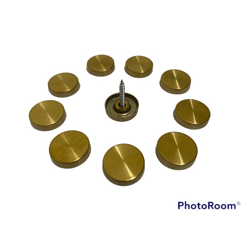 CHỤP VÍT mạ vàng PVD/ Vàng Gold cao cấp Size 19mm