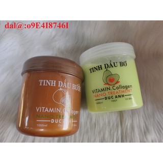Hấp dầu xả tóc tinh dầu Đức Anh Bưởi/ Bơ mềm mượt tóc