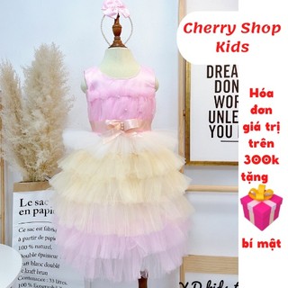Váy công chúa cho bé gái, váy mặc tết cho bé gái 1-4 tuổi Cherry Đà Nẵng