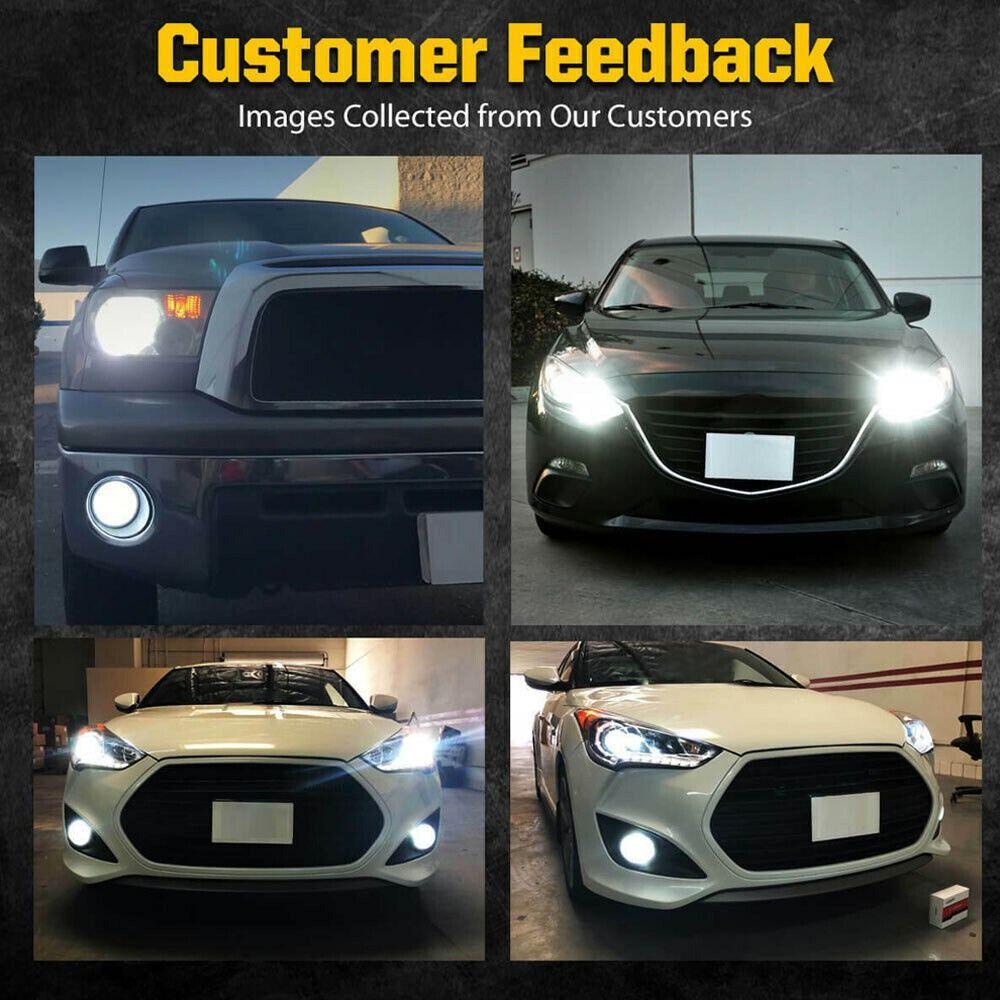 1 Cái Đèn Sương Mù Xe Hơi MYRONGVN MYRONGVN 1 Cái 330000Đèn LED LM 6000K H1 / H10 9005 HB3 / 9007 Chất Lượng Cao