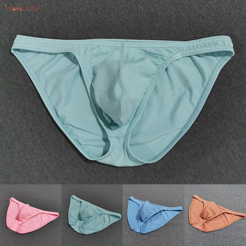 Quần Lót cotton Lưng Thấp Thoáng Khí Quyến Rũ Cho Nam
