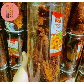 Khô bò miếng nguyên chất siêu ngon, mềm, dai, hủ 300gr - khogadoanvat.store