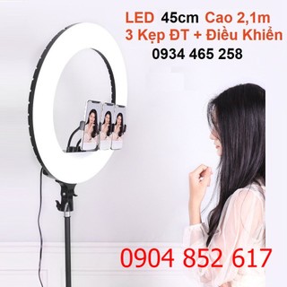 💥Chính Hãng💥 Đèn Led Livestream 26cm 30cm 36cm 45cm 54cm Bán Hàng Phun Xăm, Make Up