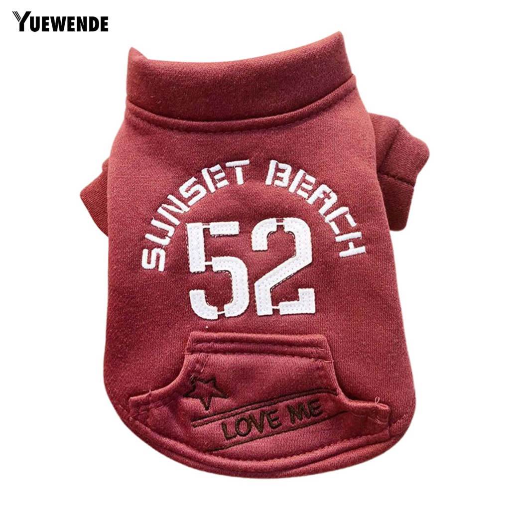 [Yue.z] Áo Khoác Hai Chân Bằng Vải Lông Thoải Mái Chống Cắn Dành Cho Chó Mèo