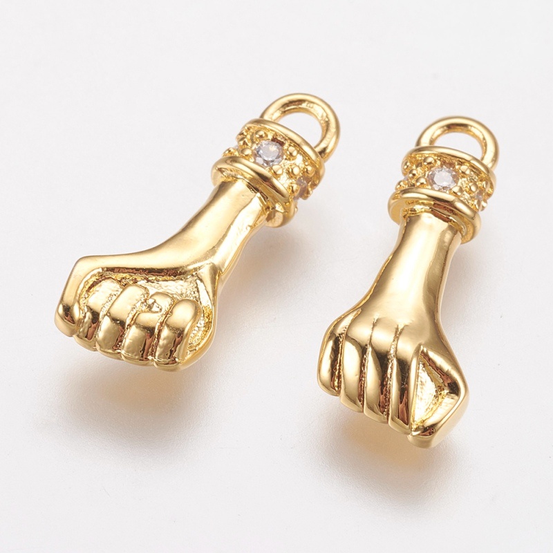 1 Mặt Vòng cổ Bằng Đồng Thau Đính Đá Zircon Dùng Làm Trang Sức DIY