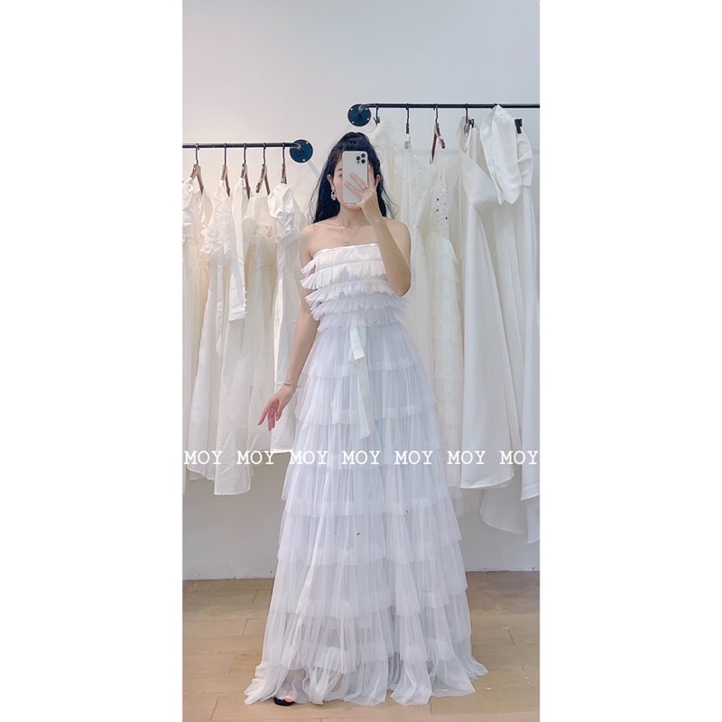 Váy cúp lưới tầng