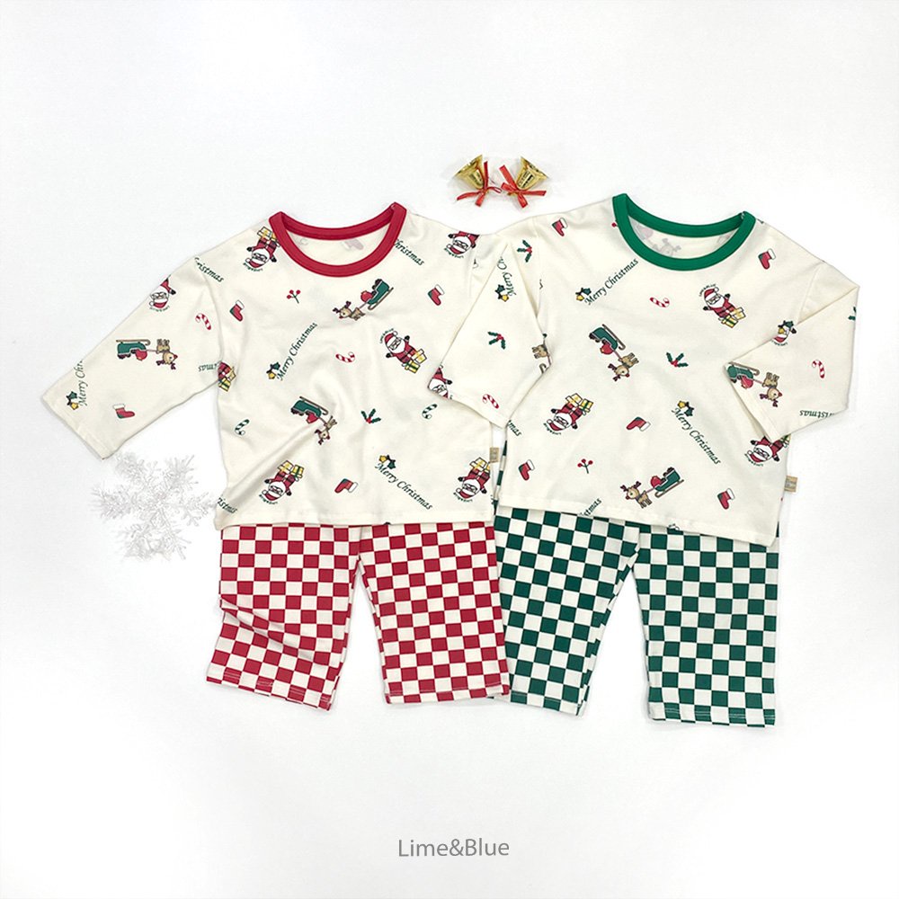 Lime&Blue bộ đồ noel cho bé Hàn Quốc