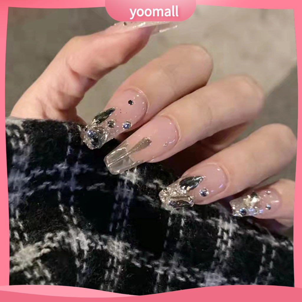 Set 100 Hạt Đá Đính Trang Trí Móng Tay Cho Nữ