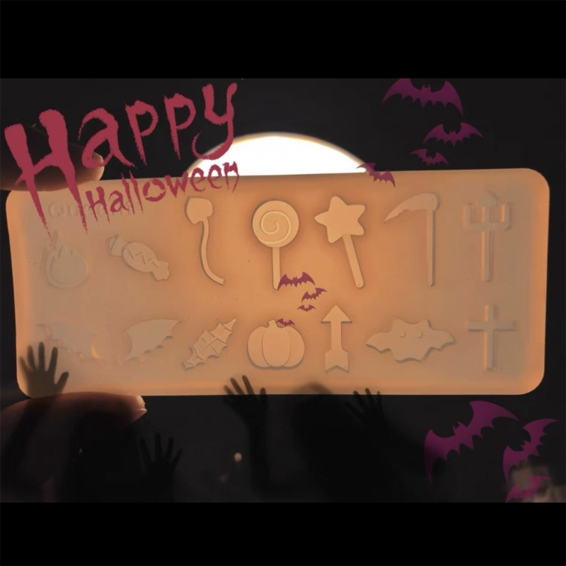 Khuôn Silicone Làm Đồ Trang Sức Hình Dơi Độc Đáo