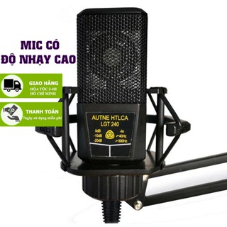 Mic thu âm, livestream karaoke LGT240 chính hãng hát cực hay BH12 tháng