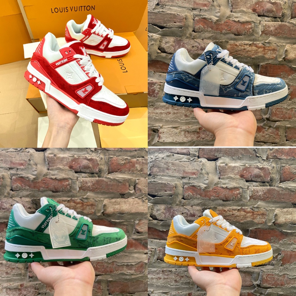 (KÈM HỘP + BILL) giầy sneaker LV cao cấp nữ 36-43( hàng like au)