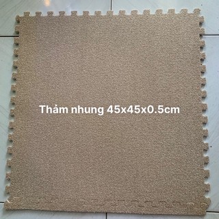 Thảm nỉ lắp ghép 45×45cm