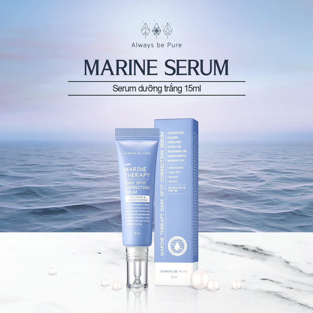 Serum sáng da Always Be Pure Marine Therapy Dark Spot Correcting Serum 15ml | BigBuy360 - bigbuy360.vn