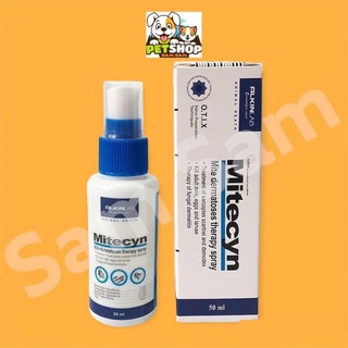 Thuốc xịt trị ve,bò chét Mitecyn 50ml(loại thấm cao)