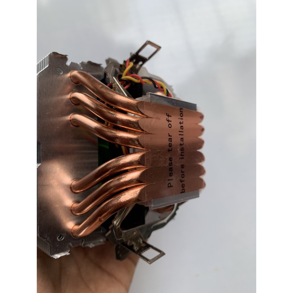 Tản nhiệt 6 ống đồng hỗ trợ socket amd/intel (tặng kèm keo tản nhiệt)