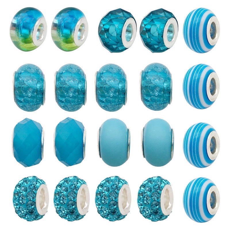 Sét vòng Pandora kèm 60 Charm cho bé