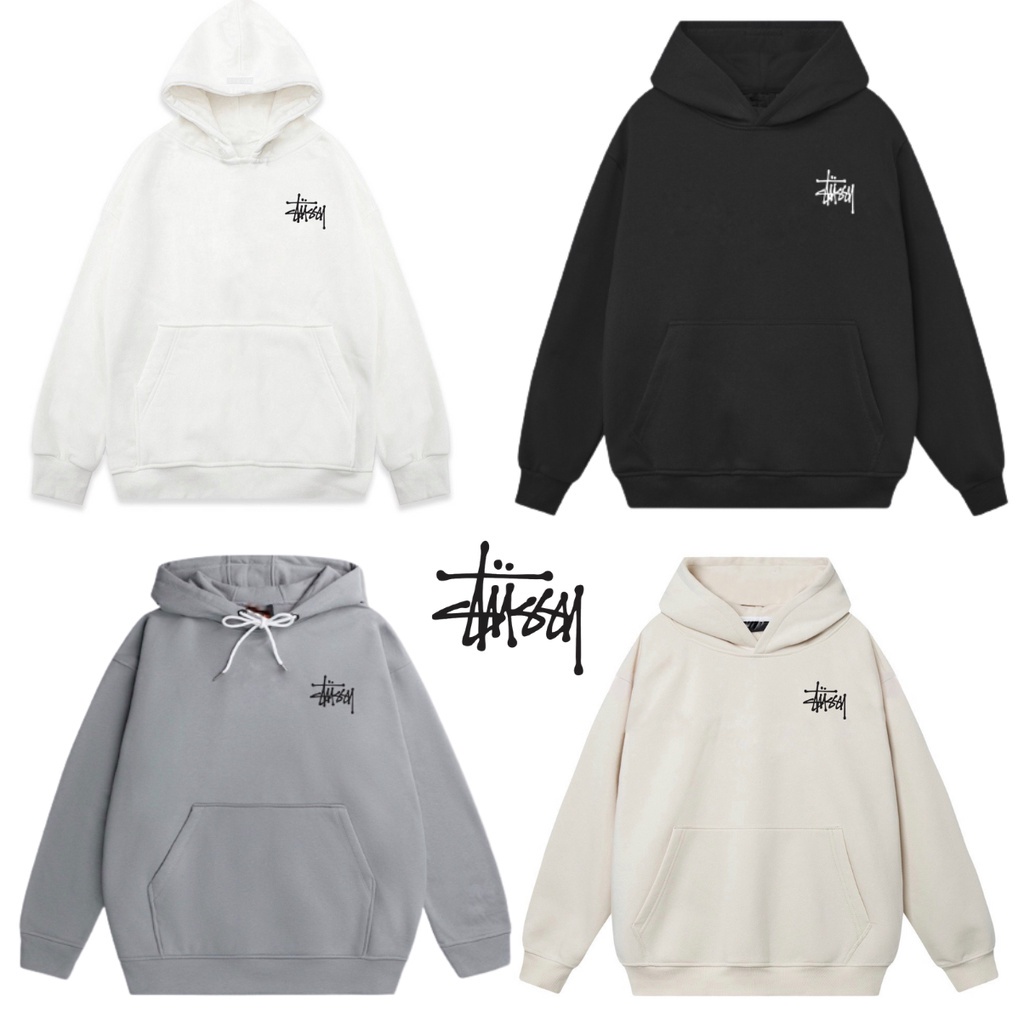 Áo hoodie Stussy chính hãng dày dặn,hàng cao cấp unisex