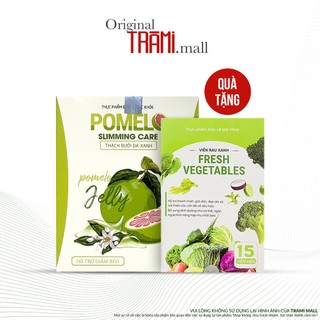 Thạch Bưởi Da Xanh Giảm Cân Pomelo, Sylic Hộp 15 Gói, Tặng Kèm Hộp Detox Hỗ Trợ Giảm Nhanh