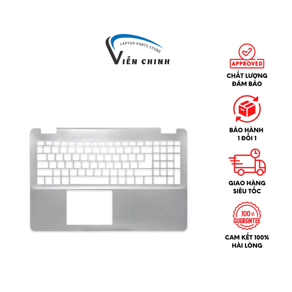 Thay vỏ laptop Dell Inspiron 15 5000 5584 – Vỏ C mặt phím chuột Dell 5584 (BẠC)