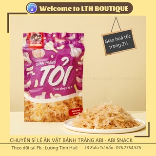 BÁNH TRÁNG BƠ TỎI - Abi snack