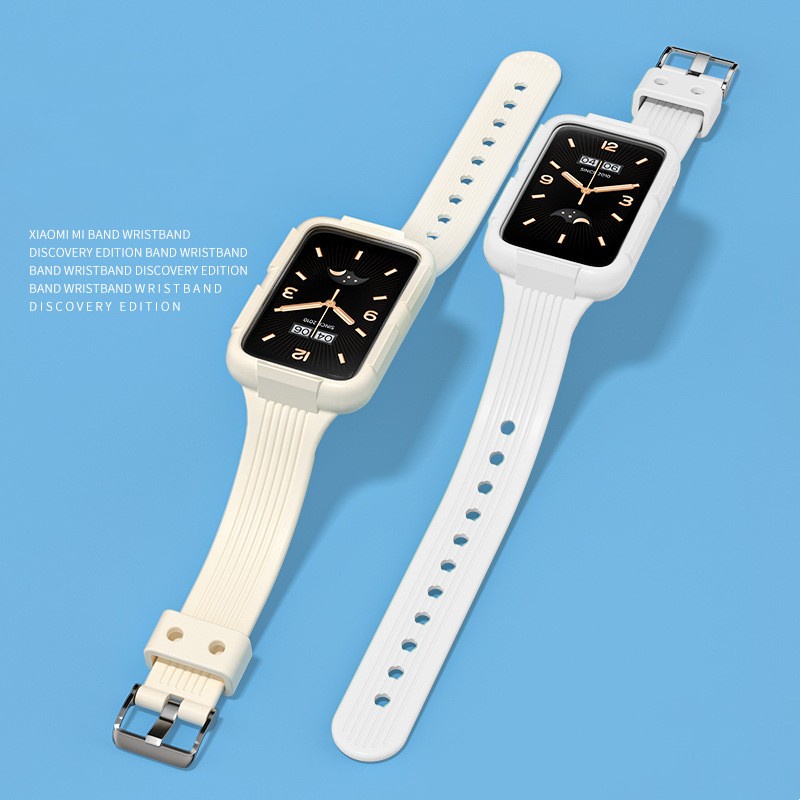 Dây Đeo TPU Trong Suốt Thay Thế Cho Đồng Hồ Thông Minh Xiaomi Mi Band 7 Pro
