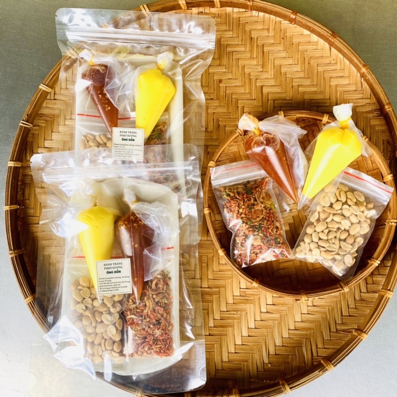 Bánh Tráng Bơ Me ÔNG BỐN - Sấp 5 Bánh Tròn Dẻo, Thơm Ngon, Tiện Lợi