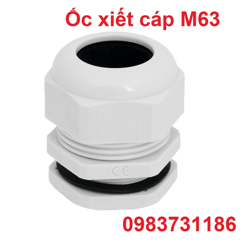 Ốc xiết cáp M63
