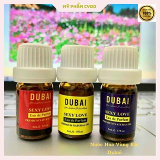 Nước hoa vùng kín dubai chai 5ml thơm dai, quyến rũ