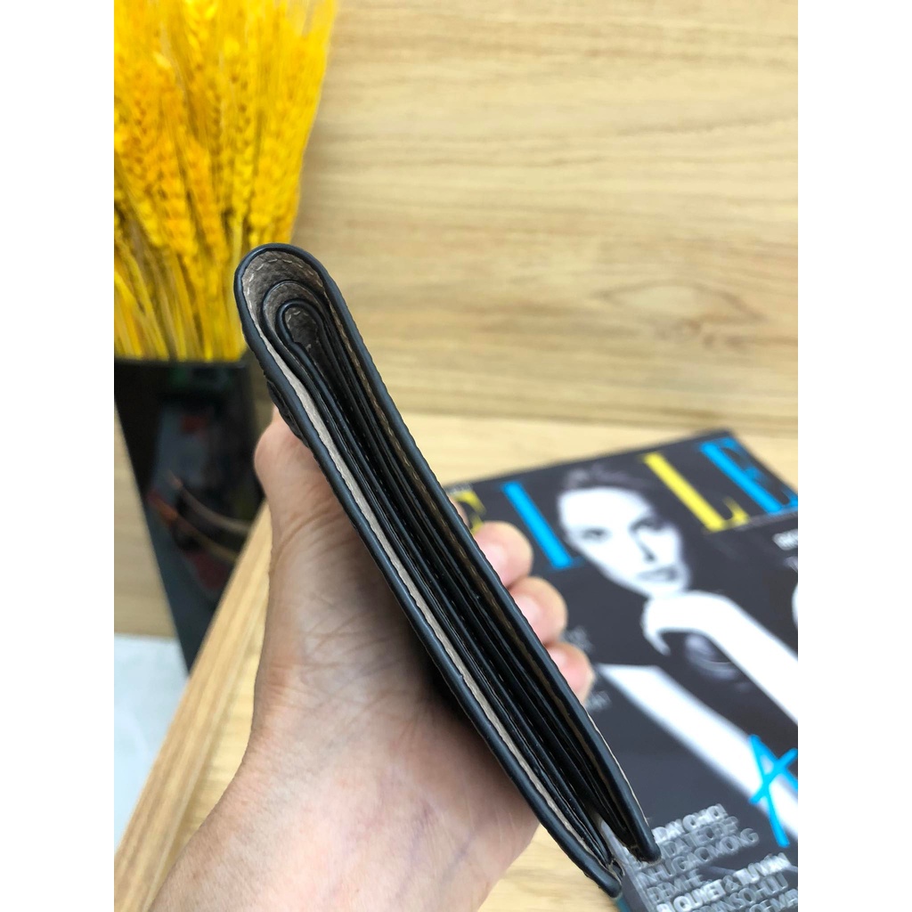 Ví gấp nam da thật 100%, còn mới chưa sử dụng